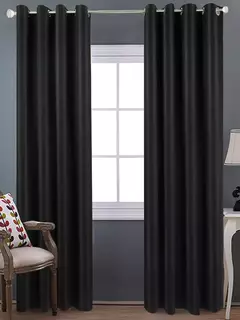 Imagem do Cortinas blackout para sala de estar, 1 Painel Moder, Cortina do quarto, persianas grossas, cortinas porta, alto brilho, 90%
