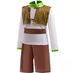 Shrek monstro cosplay crianças traje monstro disfarce roupas para crianças meninos meninas fantasia halloween carnaval festa roupas - loja online