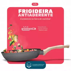 Frigideira Indução 3 Tamanhos Fundo-triplo Revestimento Antiaderente - Dolce Home - loja online