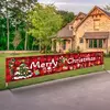 Feliz Natal Outdoor Banner Decorações para casa, Xmas Decor, Noel, Feliz Ano Novo, 2025, 2025