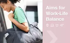 BAGSMART-Sacola com fivela de tapete de ioga para mulheres, mochila para laptop universitário, fralda de viagem, academia, esportes, trabalho universitário na internet