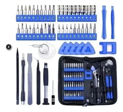 Kit Chaves 56 em 1 Ferramenta de Precisão para Manutenção e Reparo Profissional Eletrônicos Celular Notebook Console PC - loja online