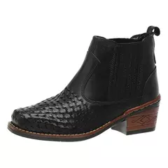 Bota de couro com sola costurada para homens, country, texano, lazer, confortável, moda moderna, rodeio - Wolf Magazine