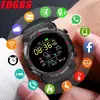 Smart Watch Real Stepcount Multi Function Step Connected Smart Watch For Men And Women IP68 Suitable For IOS And Android