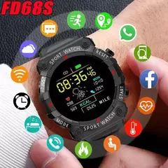Smart Watch Real Stepcount Multi Function Step Connected Smart Watch For Men And Women IP68 Suitable For IOS And Android