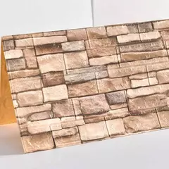1 pçs 77cm * 70cm 3d adesivo de parede imitação tijolo quarto decoração da - comprar online