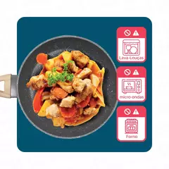 Frigideira Indução 3 Tamanhos Fundo-triplo Revestimento Antiaderente - Dolce Home - comprar online