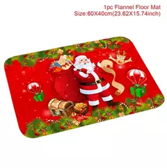 Ao ar livre Papai Noel porta tapete, Feliz Natal tapete, decorações para casa, ornamento de Natal, ano novo, 2025, 2025 na internet