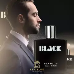 Perfume Masculino Black 100ml Importado Sea Blue Militar Camuflado - comprar online