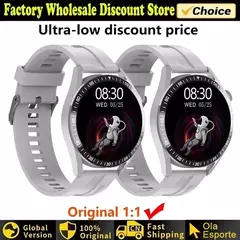 GT3 Pro AMOLED Smartwatch para homens e mulheres, tela HD, freqüência cardíaca, chamadas Bluetooth, à prova d'água, Android, iOS, 420x420, Novo, 2022 - loja online