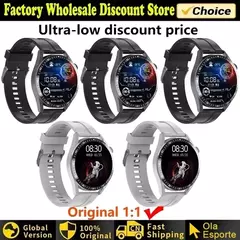 GT3 Pro AMOLED Smartwatch para homens e mulheres, tela HD, freqüência cardíaca, chamadas Bluetooth, à prova d'água, Android, iOS, 420x420, Novo, 2022 - loja online