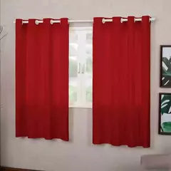 Cortina Roma 2,00 L X 1,40 A Decoração (Janela, Sala ,Quarto, Escritório, Cozinha) na internet
