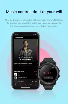 Imagem do Smart Watch Real Stepcount Multi Function Step Connected Smart Watch For Men And Women IP68 Suitable For IOS And Android