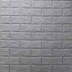 1 pçs 77cm * 70cm 3d adesivo de parede imitação tijolo quarto decoração da - loja online