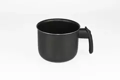 KIT CONJUNTO PANELAS ELEGAN 8 PEÇAS ANTIADERENTE TAMPA VIDRO PRETO na internet
