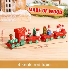 Decorações De Trem De Madeira Do Natal Para Casa, Enfeites De Feliz Natal, Decoração Da Árvore Do Natal, Noel, Presentes De Ano Novo, 2024 - Wolf Magazine