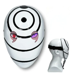 Naruto uchiha ovito anime cosplay máscara pode emitir luz uchiha madara cosplay festa de halloween legal e legal traje máscara presente - Wolf Magazine