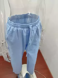 Calça de cintura alta de perna larga feminina, calça de linho de algodão, monocromática, cânhamo, casual, respirável, esportiva, solta, feminina, verão, outono - Wolf Magazine