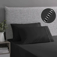 Jogo de Lençol Queen 3 Peças 400 Fios Micro Percal Diversas Cores