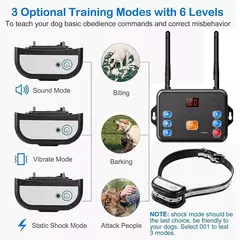 Sistema de Contenção Sem Fio para Cachorro, Recipiente, Alcance Ajustável, 2 em 1 Sistema de Treinamento, Seguro e Eficaz, 300m na internet