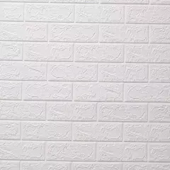 Imagem do 1 pçs 77cm * 70cm 3d adesivo de parede imitação tijolo quarto decoração da