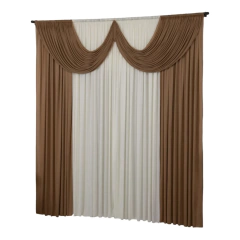 Cortina Paris 2,00x1,70m - Diversas Cores na internet