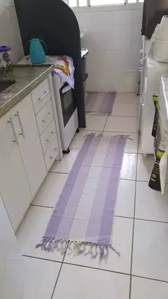 Tapete Passadeira Tear 3 Peças Cozinha Cores Variadas - comprar online