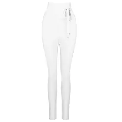 Novo verão bandagem calças 2020 9 cores sexy feminina cintura alta lápis calças estiramento moda feminina rua wear