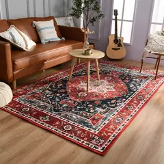 Tapete persa turco vintage, tapetes étnicos retrô, tapete grande, capacho de entrada, apto para sala de estar cabeceira e quarto - comprar online