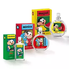 Perfume Infantil Turma da Mônica 25ml (MÔNICA/Cebolinha/Magali)