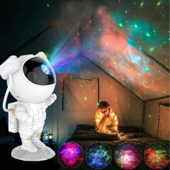 Projetor Astronauta Galáxia – Luminária LED com Efeitos Estelares - comprar online