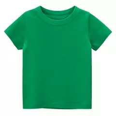 T-shirt de algodão liso para crianças, tops para crianças, meninos e meninas, bebê criança, garotada roupas em branco sólido, branco e preto, crianças manga curta tees, 1 a 8 anos, verão respirável uniformes escolares na internet