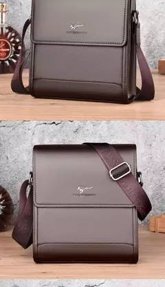 Imagem do Bolsas mensageiro de ombro para homens, bolsa tiracolo masculina, bolsa vintage de couro, bolsa de marido, bolsa de luxo, 2022
