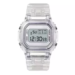 Luxo feminino rosa ouro silicone relógios moda feminina led relógio digital casual senhoras relógio eletrônico reloj mujer 2022 - loja online