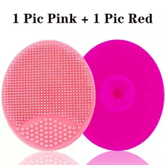 Baby Silicone Bath Brush Cradle Cap Scrubbers Esfoliante e Massaging Brush Scalp Care Scrubber para cuidados com o cabelo e com o corpo - comprar online