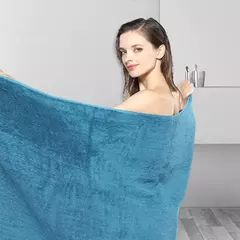 Toalhas de Banho Grandes de Algodão Egípcio, Toalhas Faciais, Super Absorvente, Super Macio, Viagens e Esportes, 90x180 cm, 100% - comprar online