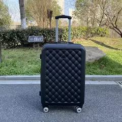 Roda universal de bagagem com senha de 20/20 polegadas, mala de viagem com verificação popular - loja online