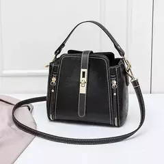 PU Balde De Couro Bolsas De Ombro Para As Mulheres, Cor Sólida, Crossbody, Bolsa Pequena, Zíper, Bolsa Do Telefone, Bolsa Do Mensageiro, Bolsa, Nova Chegada - Wolf Magazine