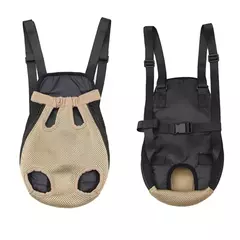Portátil respirável cão de estimação mochila viagem ao ar livre filhote de cachorro transportadora saco para cães pequenos chihuahua yorkshire gato mochila para perro na internet