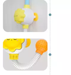 Novos brinquedos de banho para o bebê jogo de água nuvens modelo torneira chuveiro spray de água brinquedo para crianças esguichando sprinkler banheiro crianças presente na internet