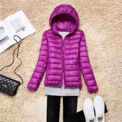 Imagem do Casacos com capuz para mulheres, jaqueta puffer para mulheres, 15 cores, plus size, 5XL, 6XL, 7XL, novo, primavera, outono, 2022