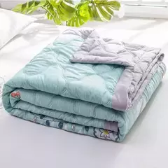 Imagem do Colcha macia e respirável para estudante, colcha para escritório, sofá, verão