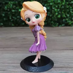 Q posket bonito olhos grandes rapunzel jenny sereia princesa pvc anime bonecas colecionáveis q versão modelo brinquedo presente de aniversário - Wolf Magazine