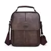 Jeep buluo saco de couro grande capacidade de divisão para o homem saco do mensageiro Novos homens crossbody saco sacos de ombro multi-função homens handba