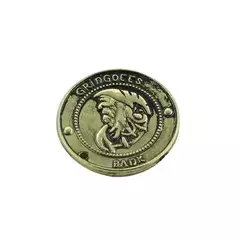 3 pçs/set Harri Potter Cosplay Coleção Gringott Banco Coin Collection Nobre Escola de Magia Mundo Mágico Presente Moedas e Bolsa na internet