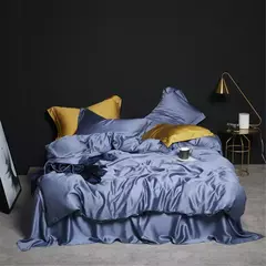 Lençol de hortelã 100% puro, conjunto de roupa de cama em seda verde, transparente, frete grátis - Wolf Magazine