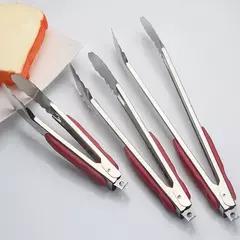 Língua anti-aderente de aço inoxidável, língua para salada, servir pão, grelhar, churrasco, acessórios de cozinha na internet