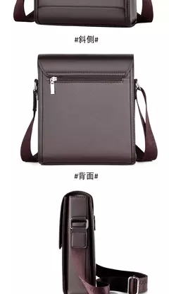 Bolsas mensageiro de ombro para homens, bolsa tiracolo masculina, bolsa vintage de couro, bolsa de marido, bolsa de luxo, 2022 - comprar online