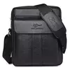 Bolsa mensageiro vintage para homens, bolsa de ombro de couro, bolsa crossbody marrom, presente para marido, marca de luxo