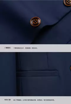 7xl moda masculina gola túnica chinesa terno negócio casual terno jaqueta/masculino fino ajuste de alta qualidade cor pura blazers casaco - Wolf Magazine